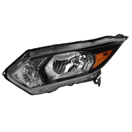 Spec-D Tuning 15-18 Honda Hrv Headlight Glossy Black- Right 2LH-HRV15GB-L-RS